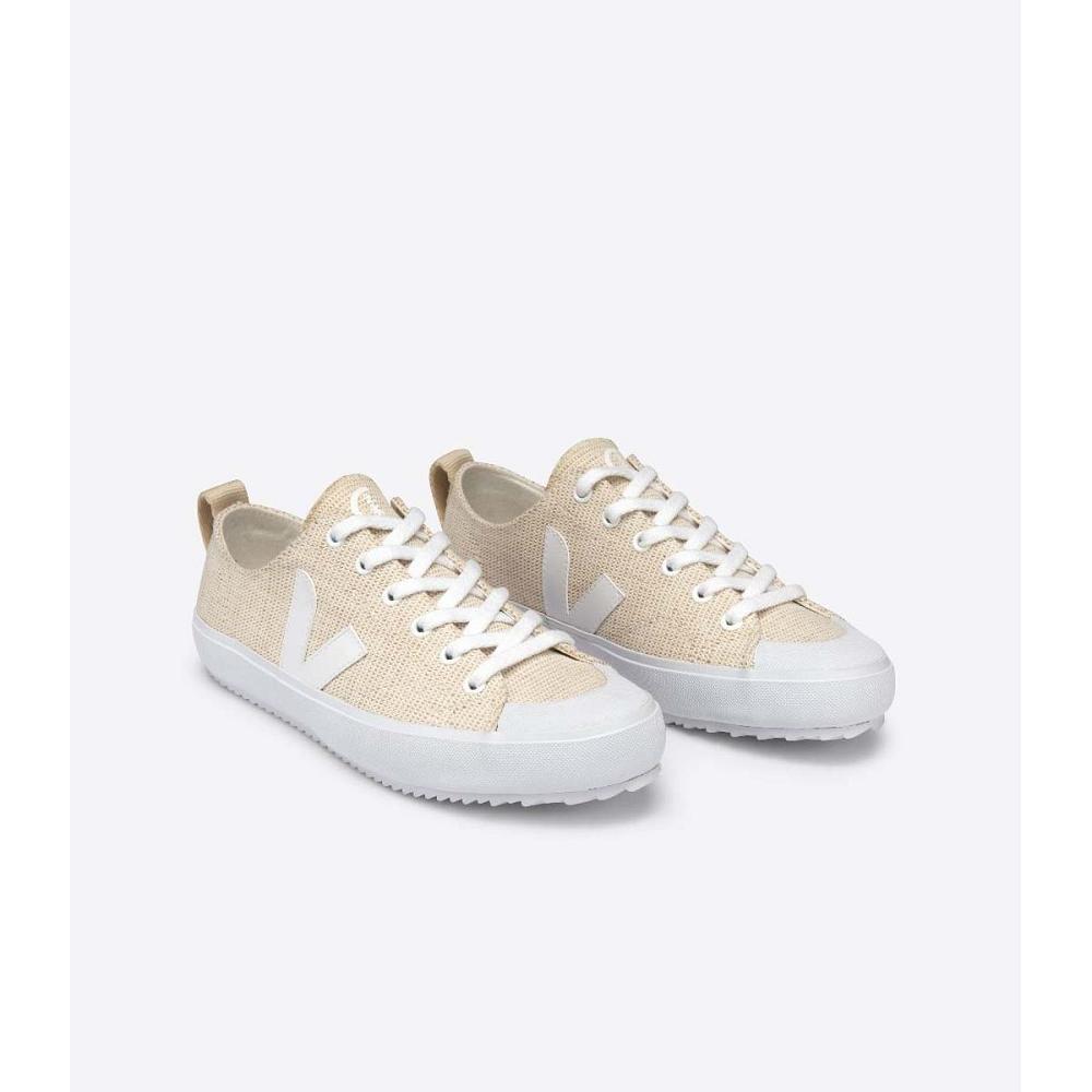 Men's Veja NOVA JUTE Shoes Beige | ZA 258GSO